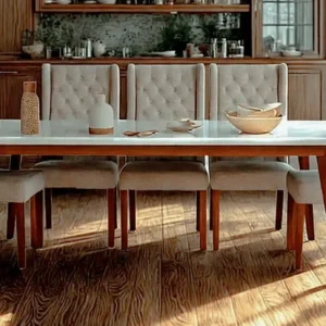 comedor oikos 8 puestos con sillas provenza