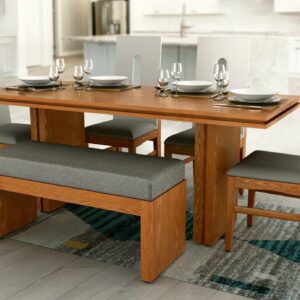 comedor matiz 6 puestos con sillas priani y butaco