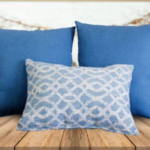 Cojines Paquete x 3 Unidades 2 Azul/ 1 Afrodita Azul