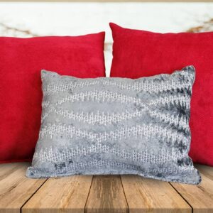 cojines paquete x 3 unidades 2 rojos / 1 belek gris