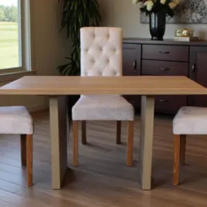 comedor berlutti con sillas spasso natural