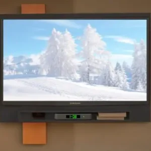 mueble tv con repisa