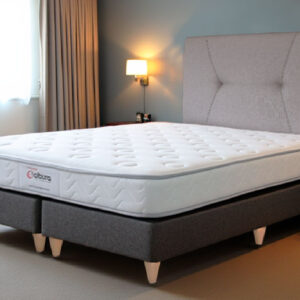 colchón ultraflex + cabecero moderno + somier