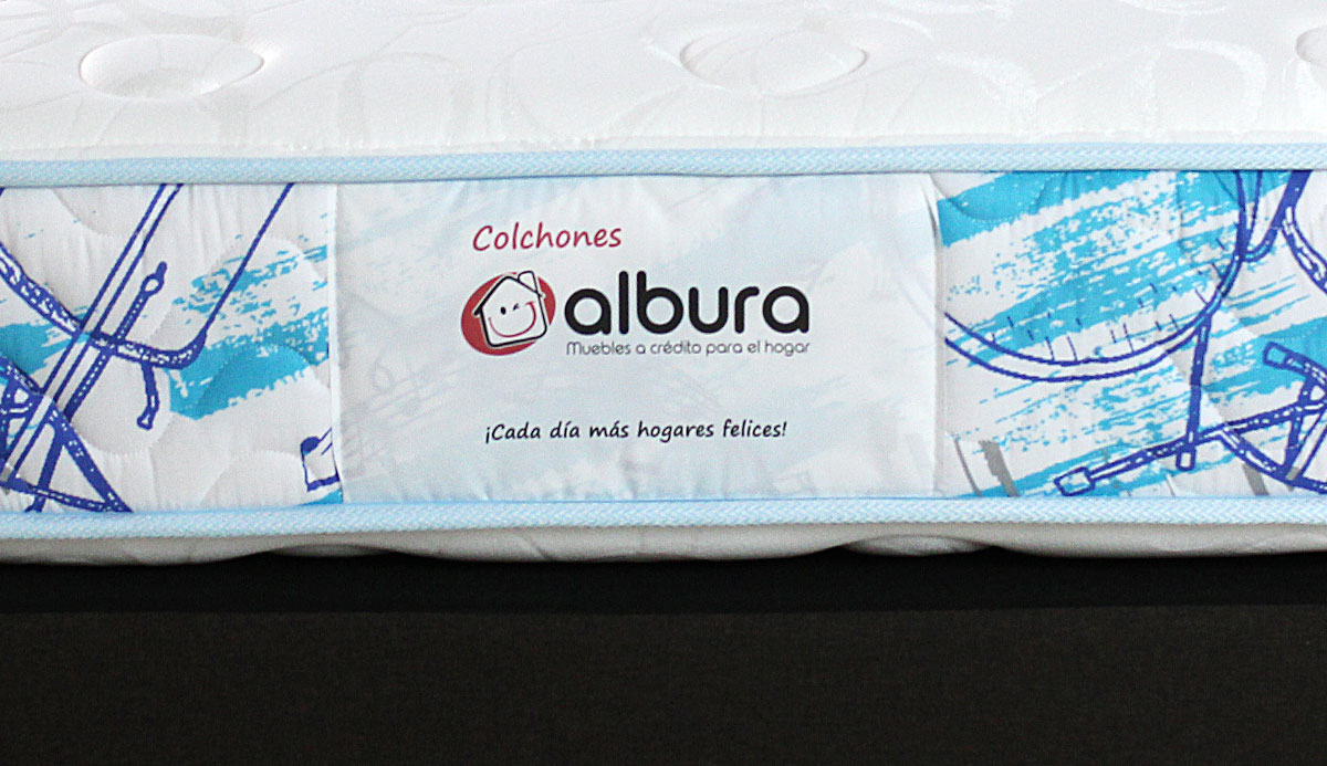 colchón esparkids + base somier colchón esparkids + base somier