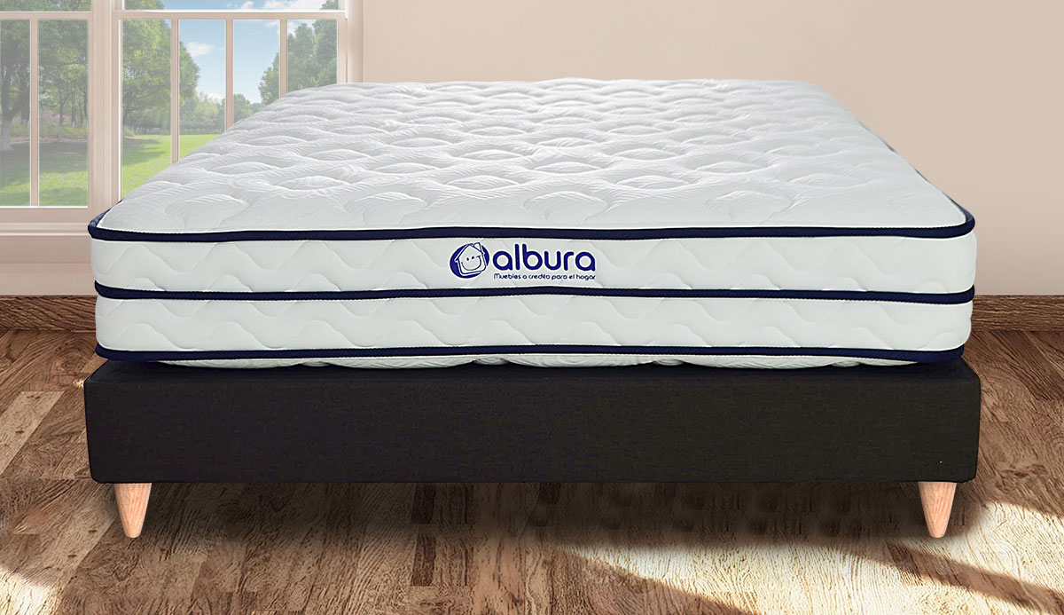 colchón hypnos + base somier colchón hypnos + base somier