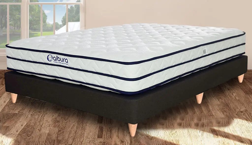 colchón hypnos + base somier colchón hypnos + base somier